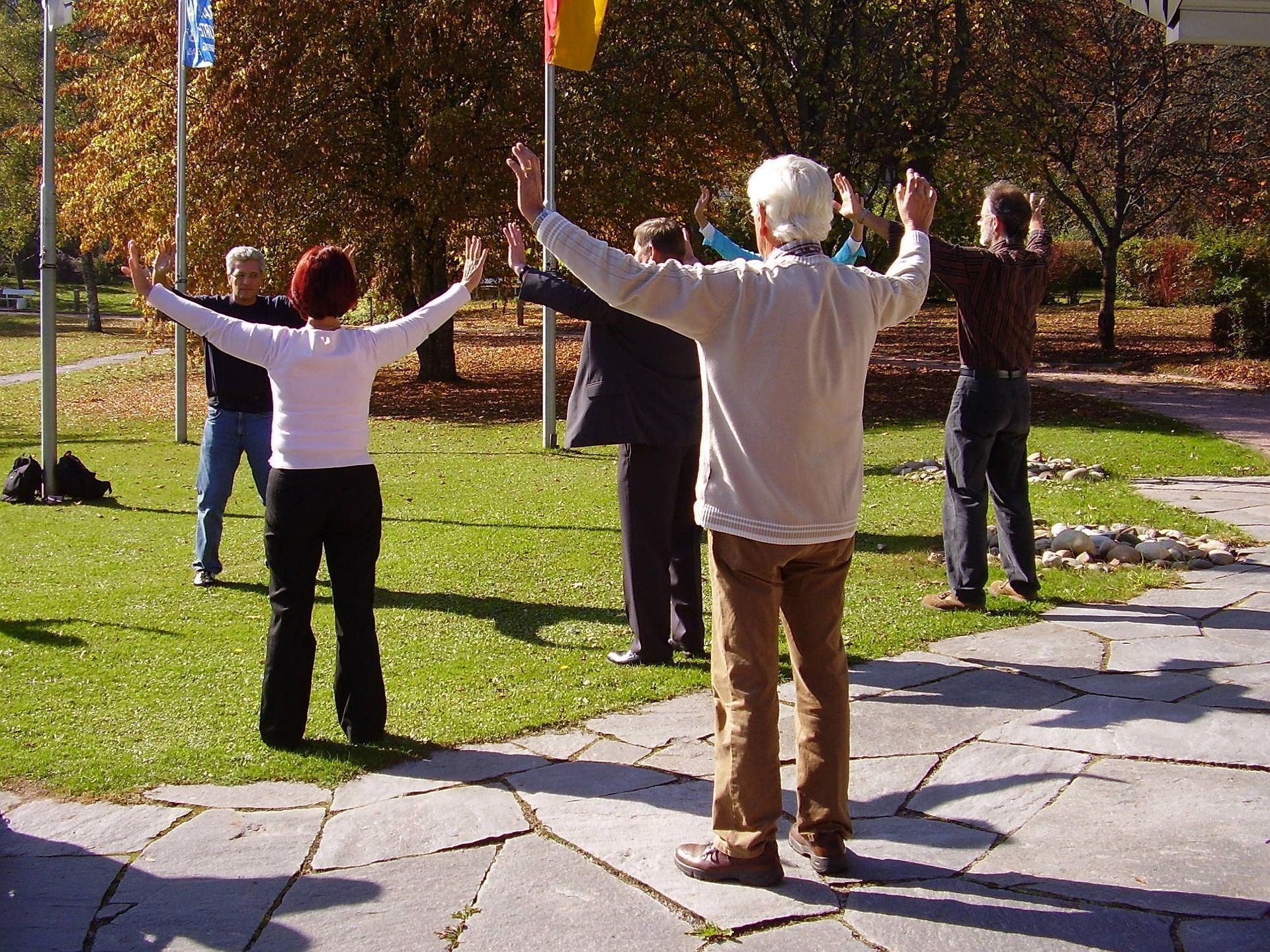 Qi Gong und Tai Chi - Sport im Park Kurs - Kaiser Friedrich Hain - für Körper Geist und Seele