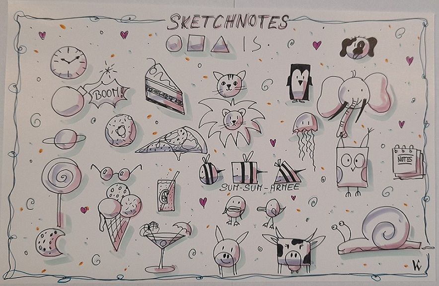 Sketchnotes – Kreatives Visualisieren leicht gemacht